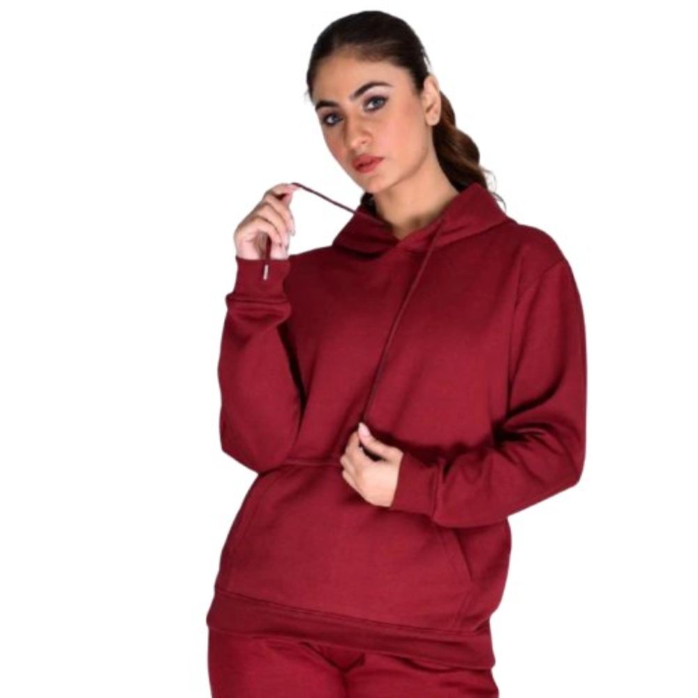 MAROON HOODIE - 02 - Daigen & Co.